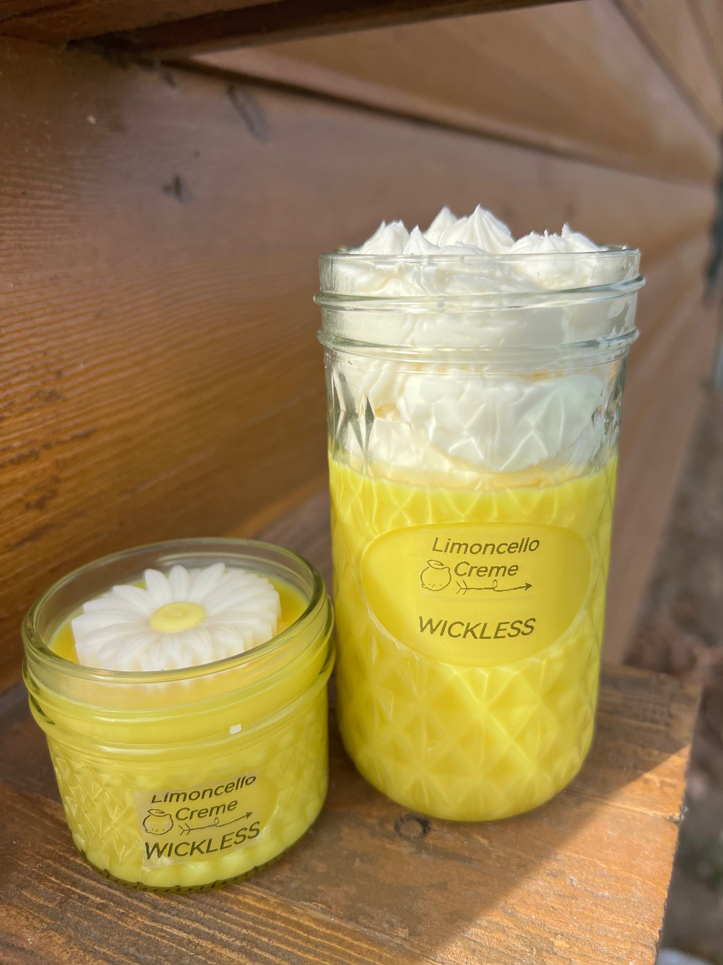 Limoncello Creme Wickless Mini